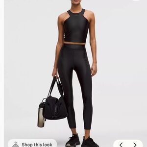 Lululemon Athletica Sleek Black Leggings brand new with tags